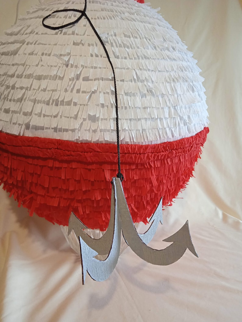 Fishing Bobber Pinata, Large Fishing Pinata for Birthday, Fishing Party