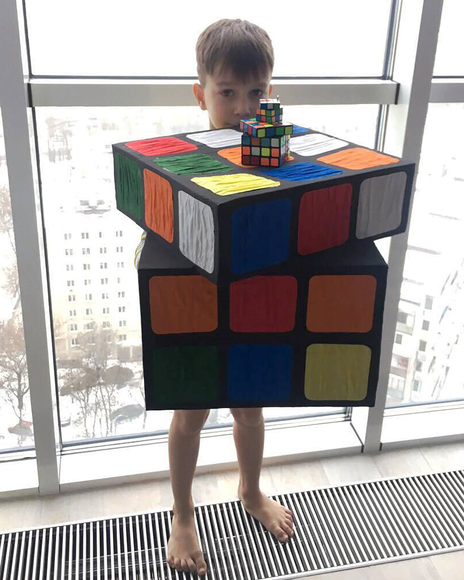 Rubiks Cube Pinata for Boys Party Rubiks Cube Kids Party Etsy