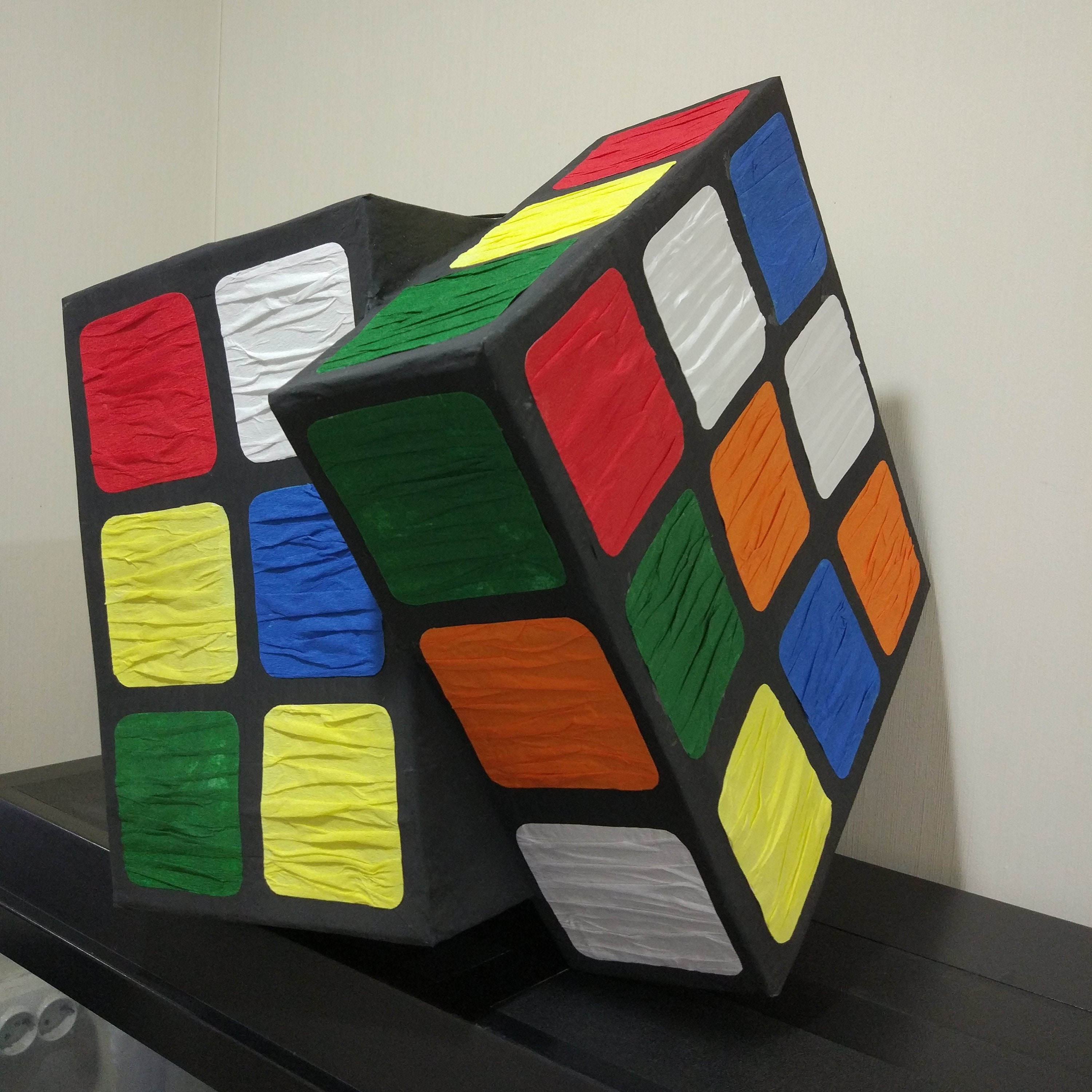 Rubiks Cube Pinata for Boys Party, Rubiks Cube Kids Party Pinata
