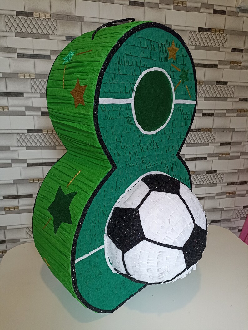 Soccer Ball Pinata for Boy Football Game Party Sports Etsy