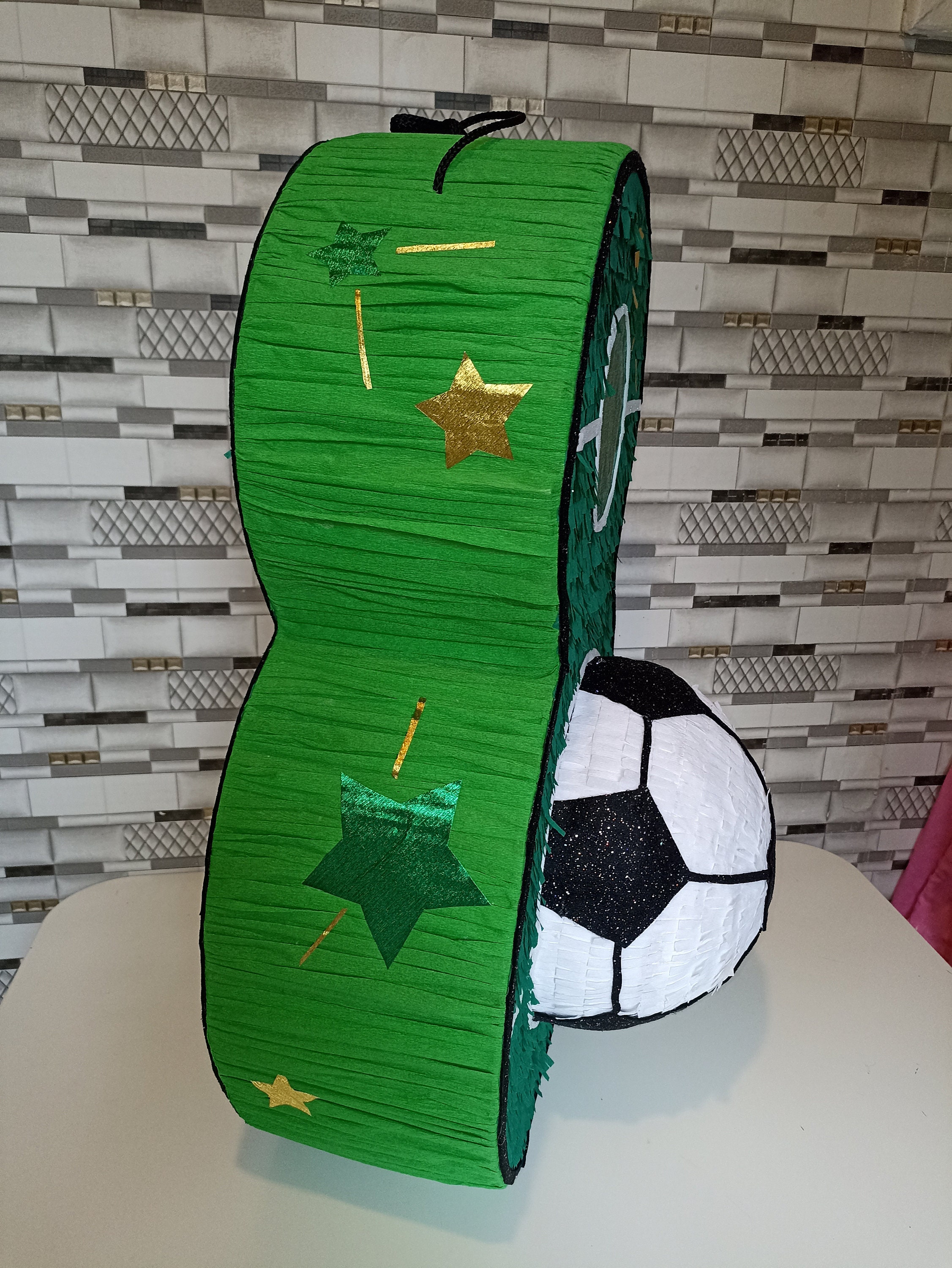 Soccer Trofeo Pinata for Boy, Football Game Party, Sports Birthday Decor,  Sports Pinata, Soccer B-day, Football Coach Gift, Soccer Mom Gift 