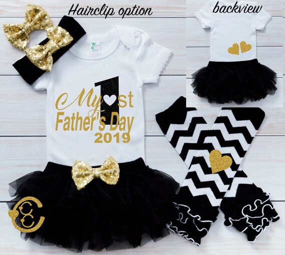 baby's first father's day outfit