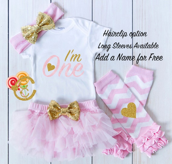 1st birthday girl onesie