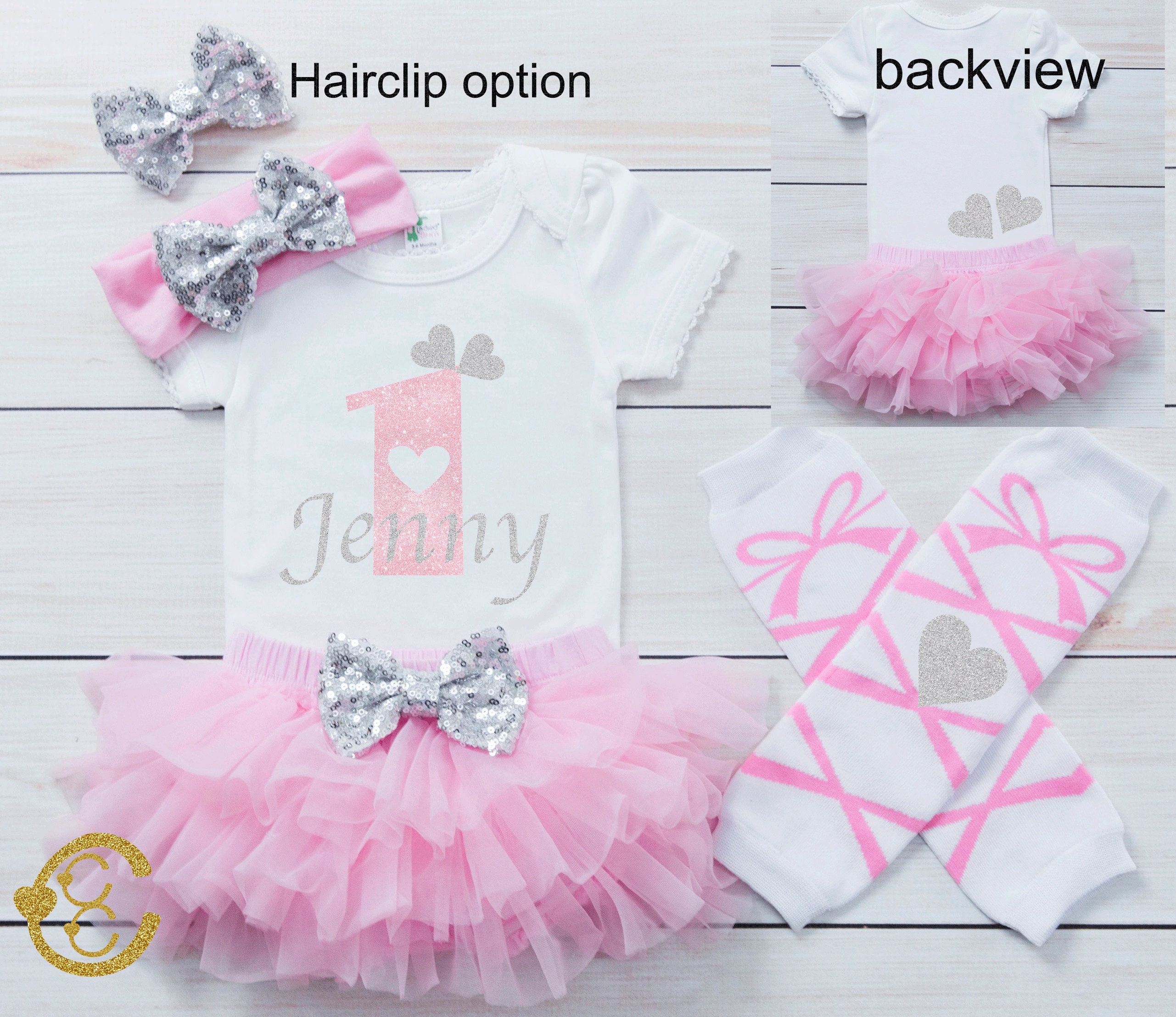 1st Birthday Girl Outfit First Birthday Outfit Girl Birthday | Etsy