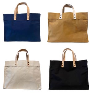 Large Canvas Tote Bag