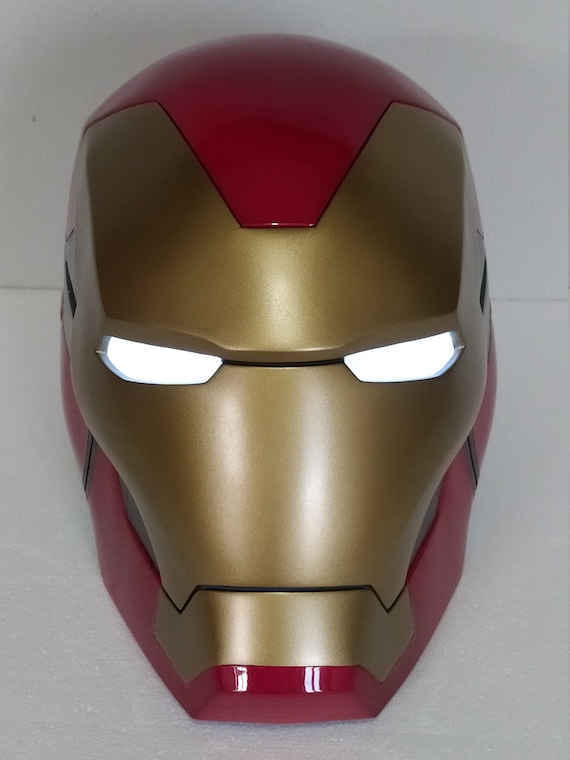 Iron Man Mark 85 Endgame Helmet Fully Painted Wearable With Etsy Iron Man Mark 85 Endgame Helmet Fully Painted Wearable With Etsy