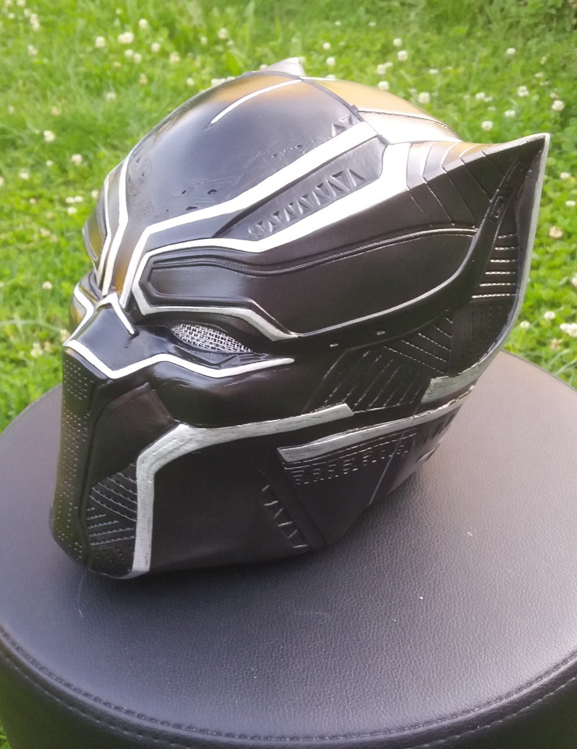 Black Panther Helmet Wearable & Finished 1/1 Life Size Replica | Etsy