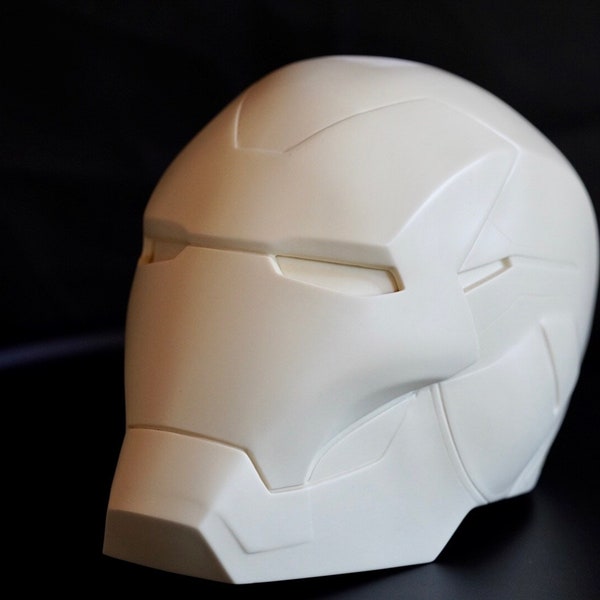 Iron Man Helmet Mark 85 Avengers Endgame Life Size 1/1 Replica Not Painted.