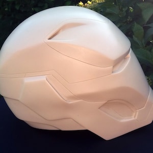 Iron Man Helm Mark 50 Life Size 1/1 Replica Unbemalt.