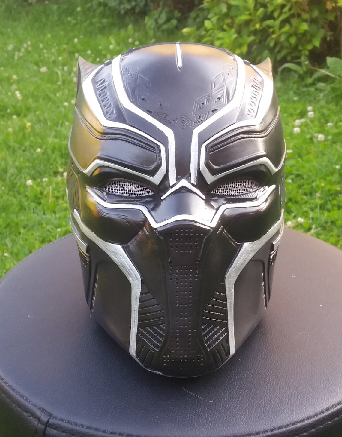 Black Panther Helmet Wearable & Finished 1/1 Life Size Replica | Etsy