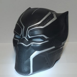 Black Panther Helmet Wearable & Finished 1/1 Life Size Replica Civil ...
