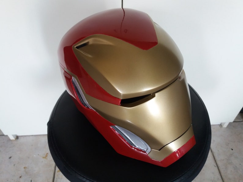 Iron Man Mark 50 Helmet fully painted & Wearable With LED | Etsy