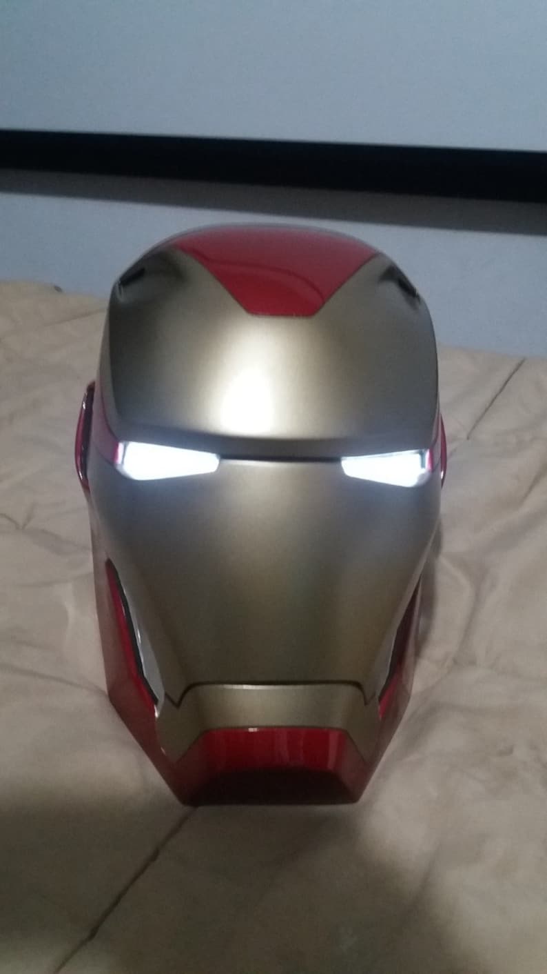 Iron Man Helmet Mark 50 Life Size 1/1 Replica Not Painted. - Etsy