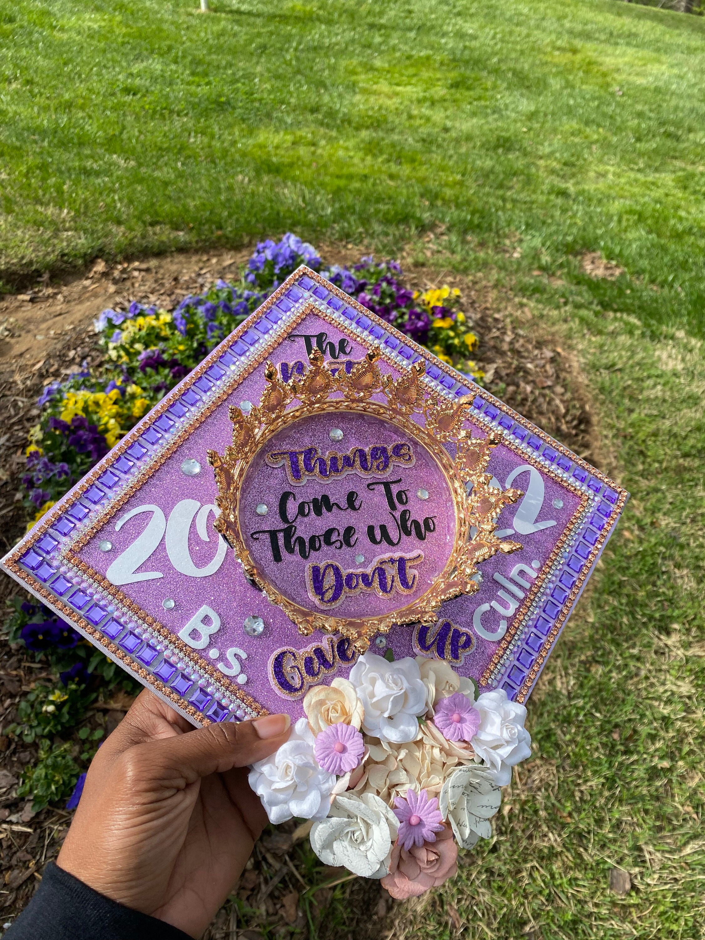 Personalized Graduation Cap Topper Grad Cap With CROWN Etsy