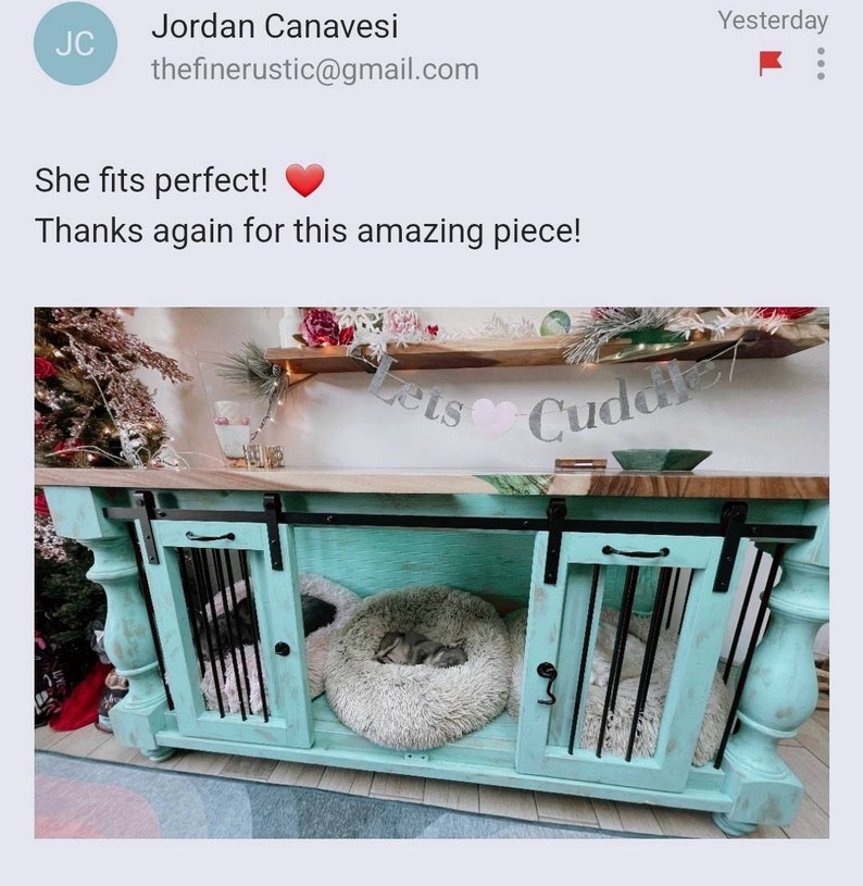 BEST Easy Lock Kennel Kustom Dog Crate_epoxy Resin Tabletop_ Etsy