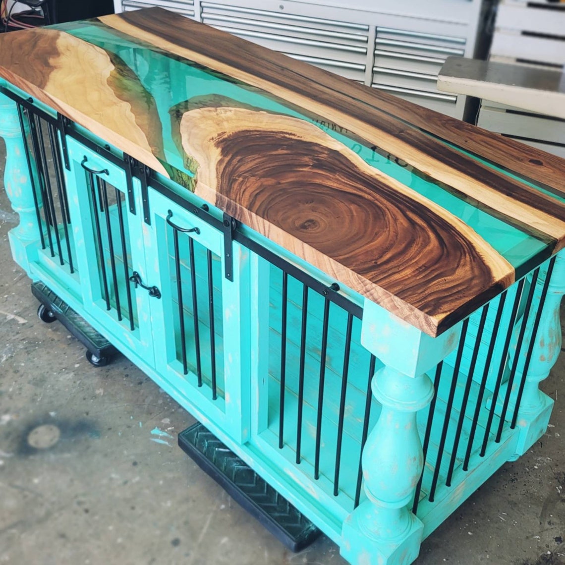 BEST Easy Lock Dog Kennel_top of Dog Kennel Artisan/ Custom Etsy