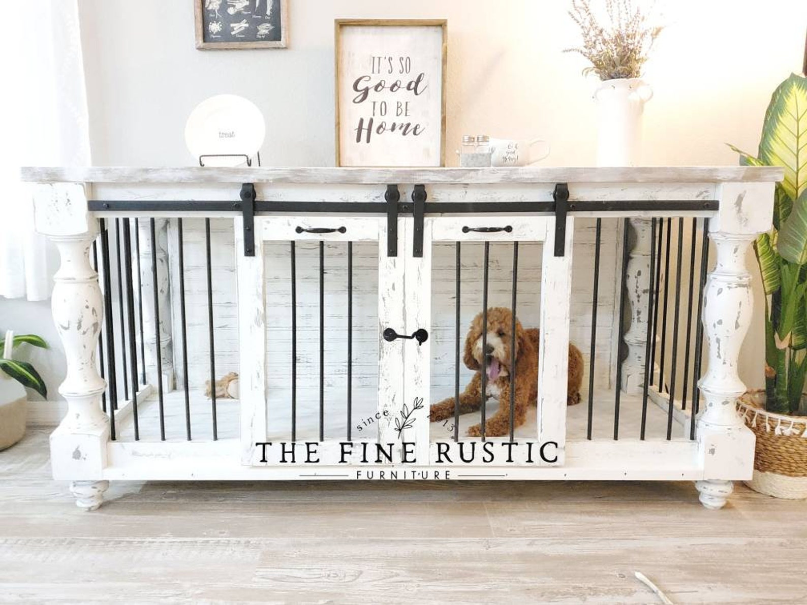 BEST Easy Lock Kennel. Custom Large Double Dog kennel/Double Etsy