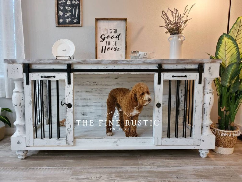 BEST Easy Lock Kennel. Custom Large Double Dog Kennel Etsy