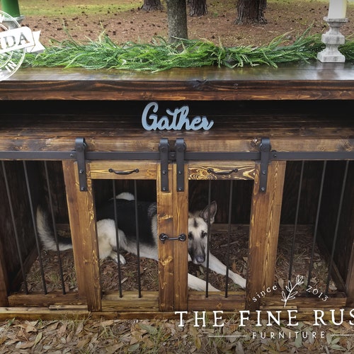 BEST Easy Lock Kennel. Custom Large Double Dog Kennel/double Etsy