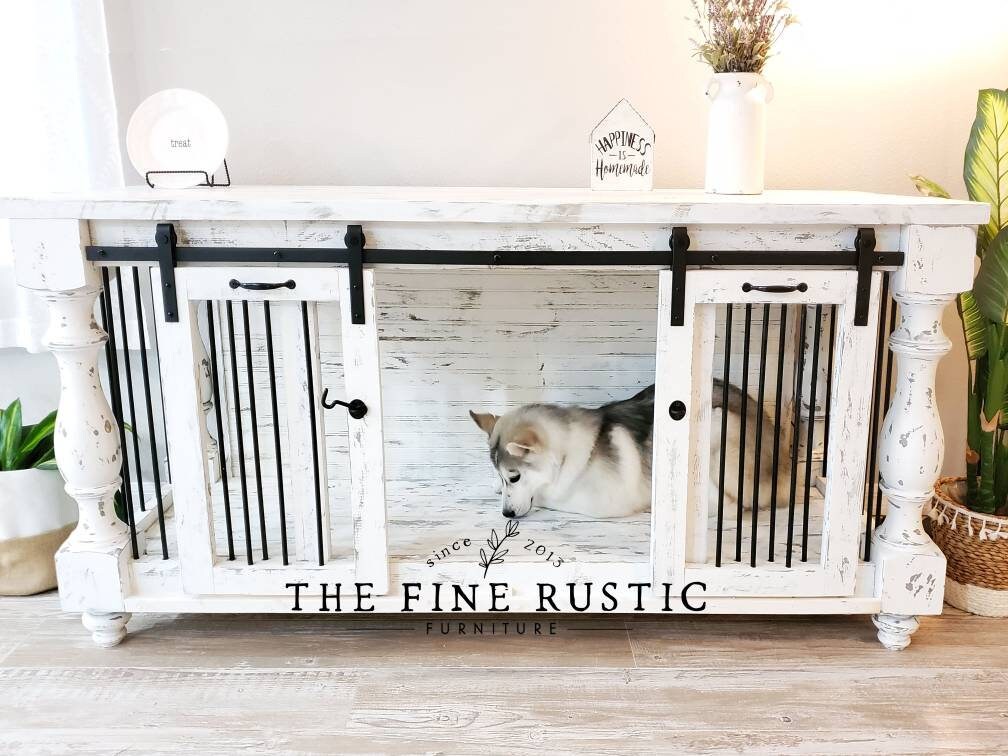 BEST Easy Lock Dog Kennel_top of Dog Kennel Artisan/ Custom Etsy