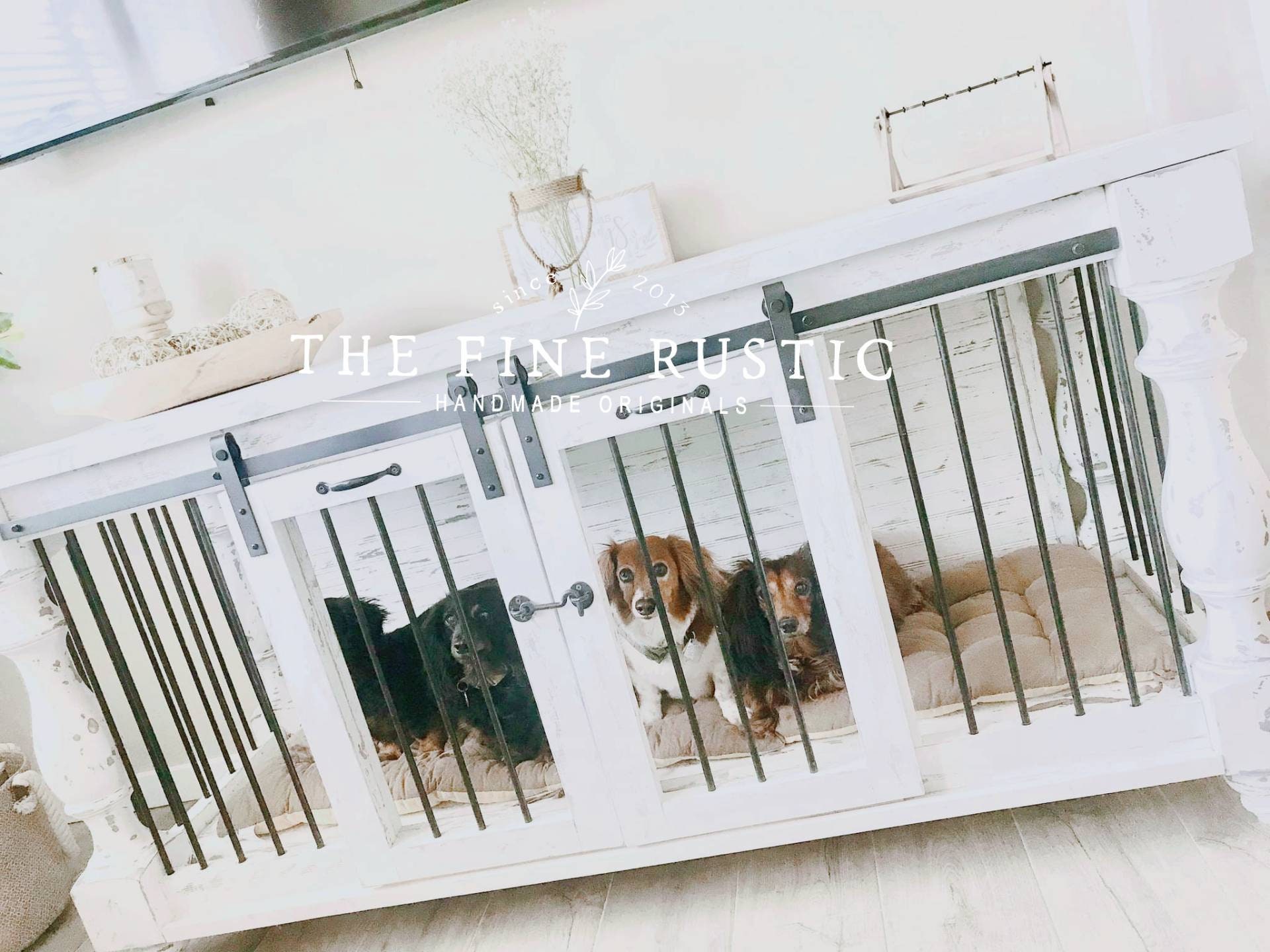 BEST Easy Lock Kennel. Custom Large Double Dog kennel/Double Etsy