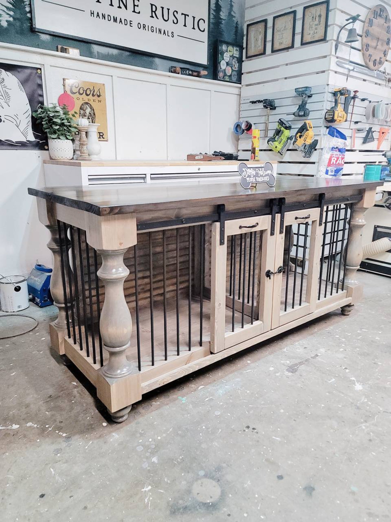 BEST Easy Lock System the Fine Rustic Custom Farmhouse Etsy