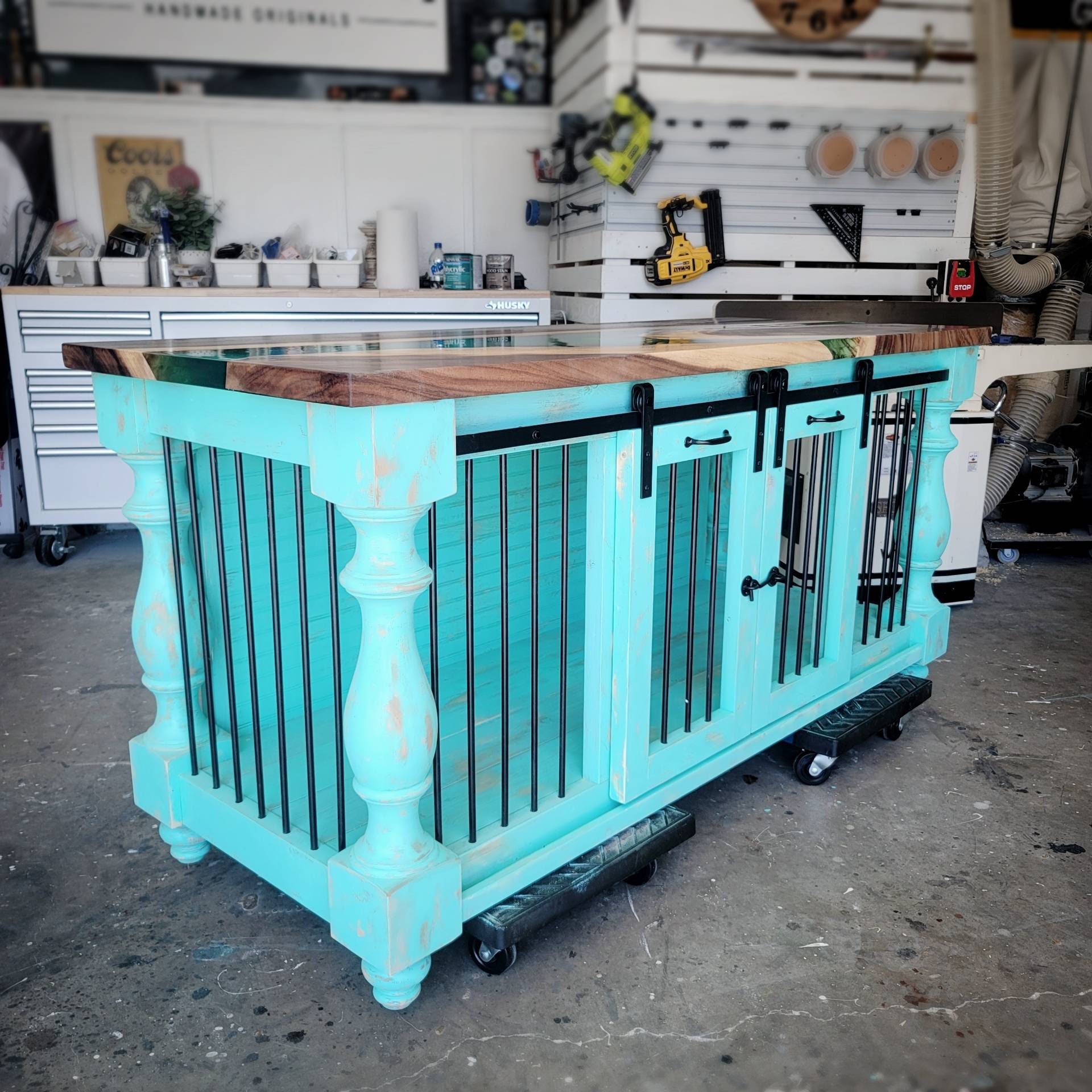 BEST Easy Lock Dog Kennel_top of Dog Kennel Artisan/ Custom Etsy