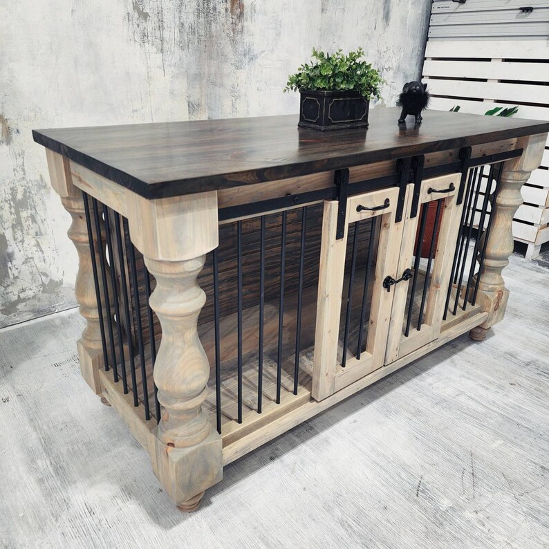 BEST Easy Lock Kennel. Custom Large Double Dog Kennel/double Etsy