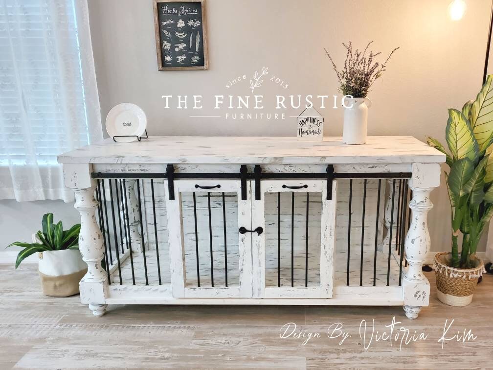 BEST Easy Lock Dog Kennel_top of Dog Kennel Artisan/ Custom Etsy