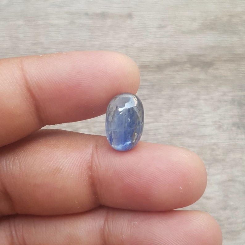 Natural Kyanite Oval Shape Smooth Cabochon Kyanite Cabochons Wholesale Gemstone Loose Gemstone,AAA Quality C5638 13x9x4 MM Size