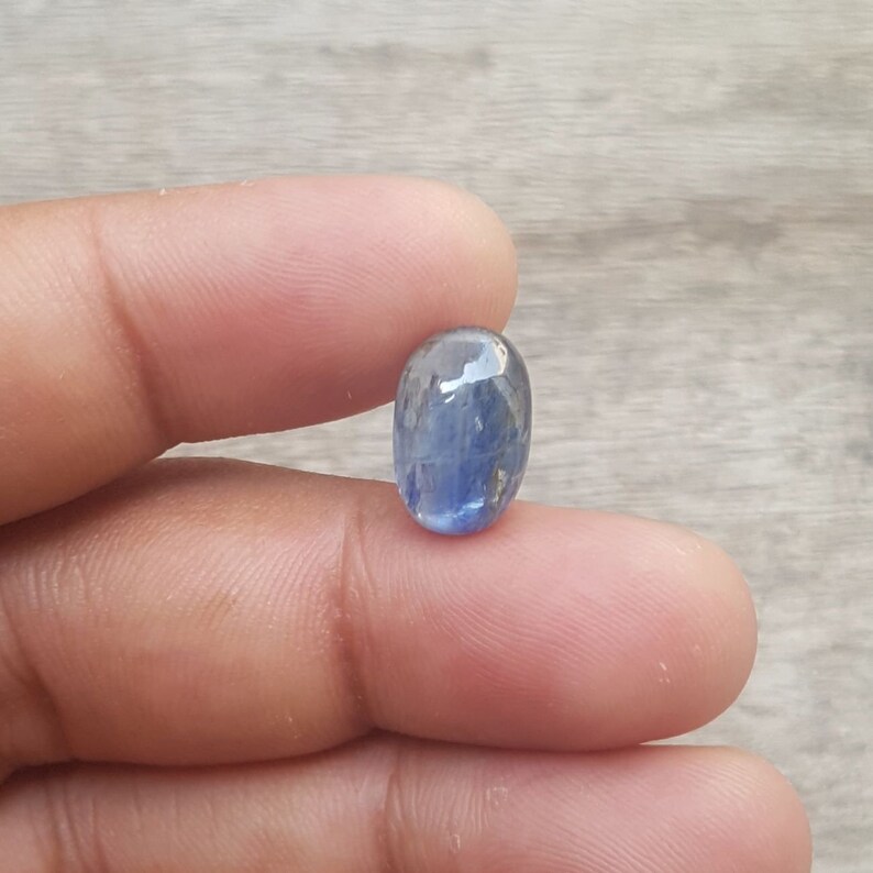 Natural Kyanite Oval Shape Smooth Cabochon Kyanite Cabochons Wholesale Gemstone Loose Gemstone,AAA Quality C5638 13x9x4 MM Size