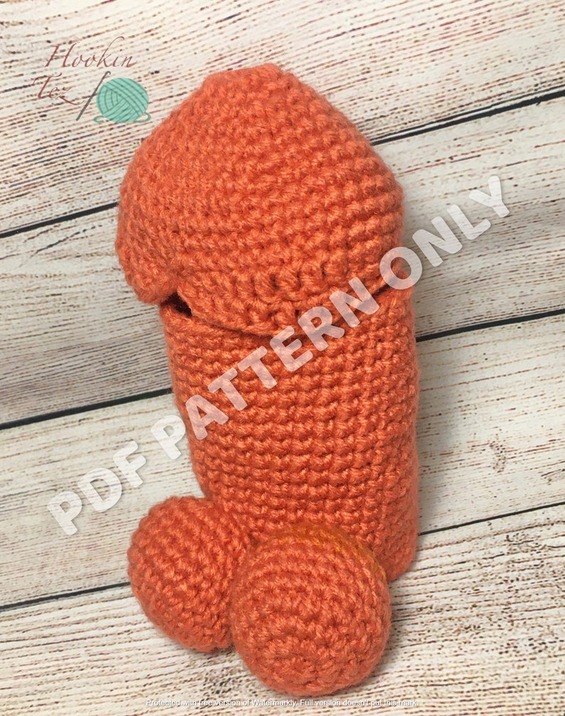 Humorous Pewny Peter Penis Can Cozy Cover Gag Flip Top Gift LGBTQ Funny Nip Slip Crochet Cooter PATTERN ONLY!! Cozy Family