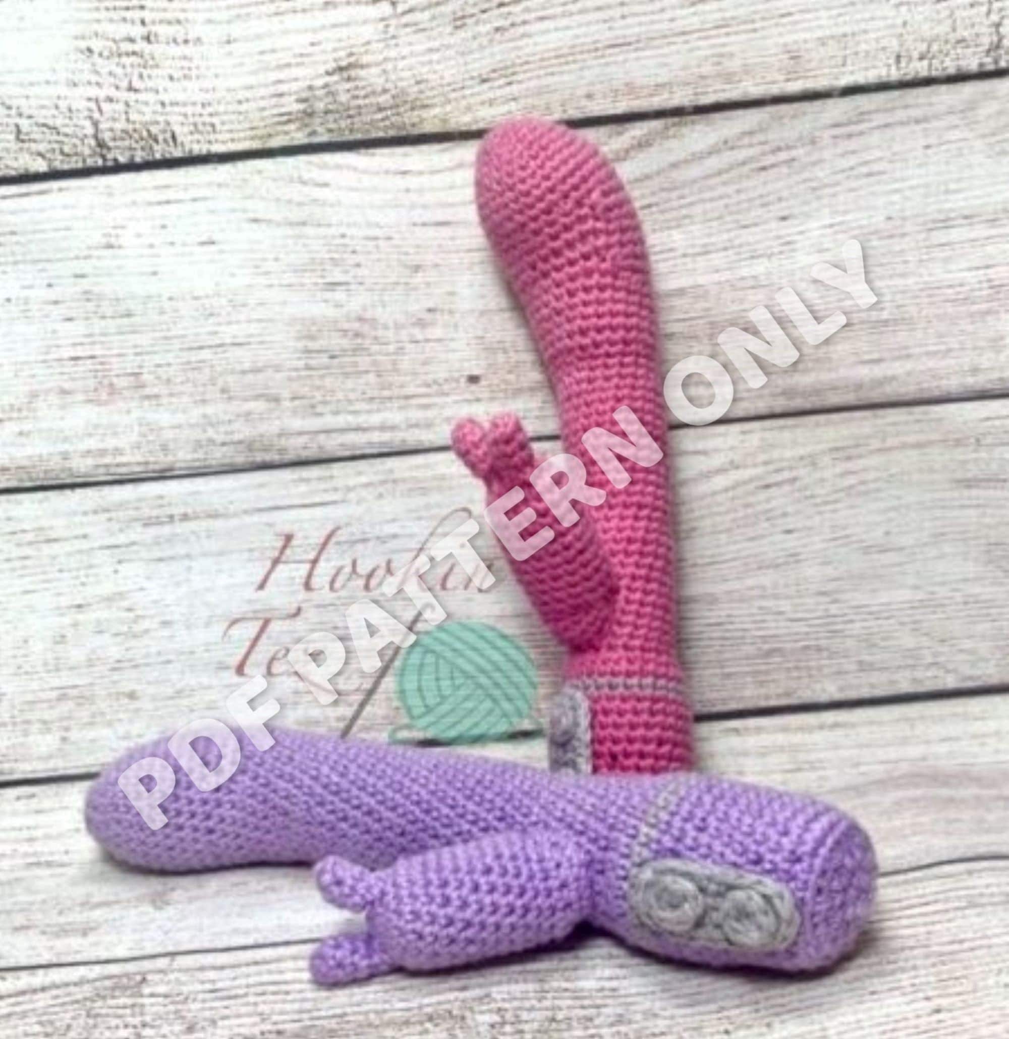 Pattern Only Bdsm Crochet Sex Toy Rabbit Vibrator Etsy