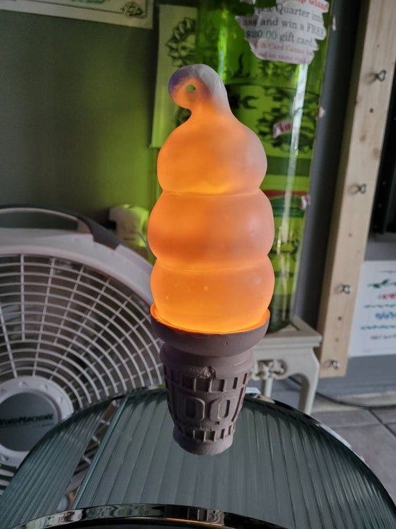 DQ Ice Cream Cone Light. Etsy