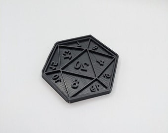 Dungeons & Dragons D20 Die Cooke Cookie