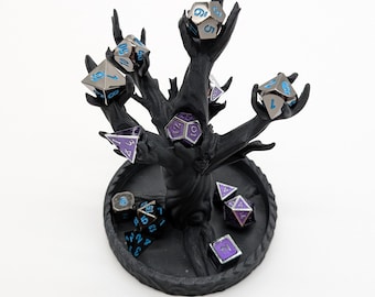 Tree Dice Guardian Dice DIsplay 3D Printed