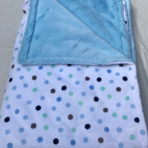 Toddler Minky Blanket - Kids Minky Throw - Made In USA - FREE Priority Shipping - Oversized Lap Blanket - Handcrafted - Ready To Ship