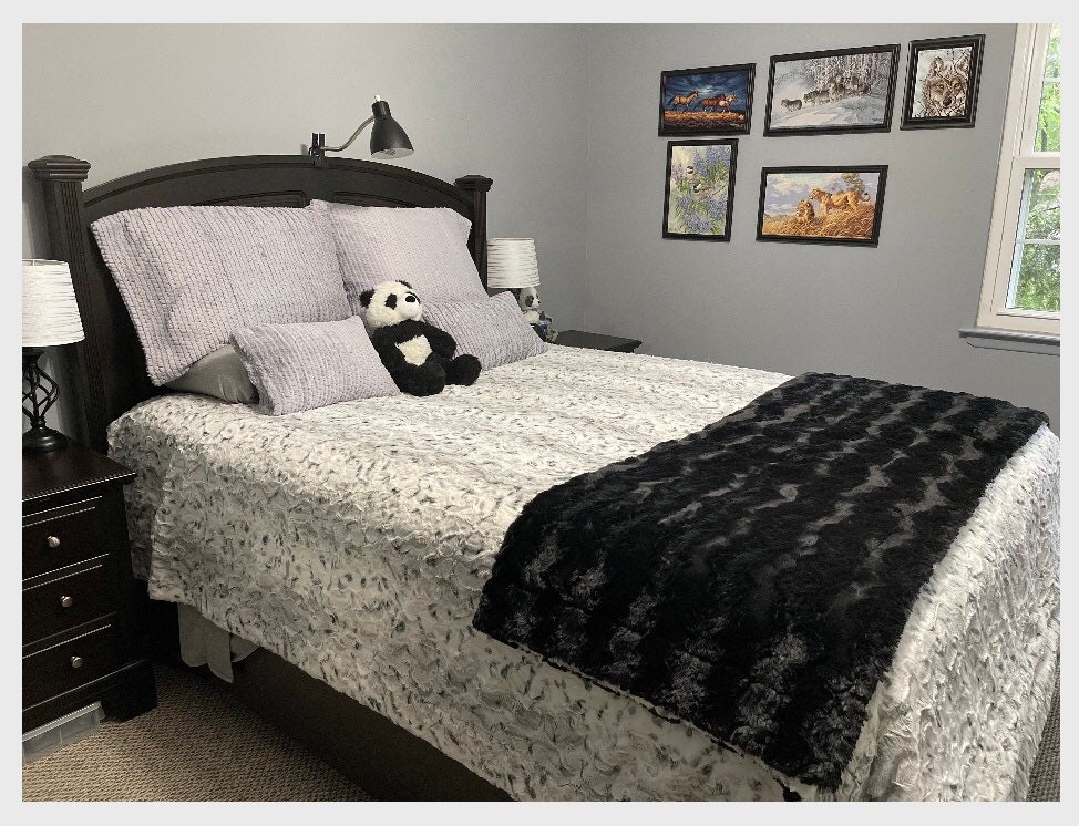 King Minky Blanket Etsy