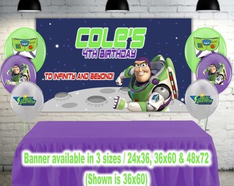 Buzz Lightyear Sign Etsy