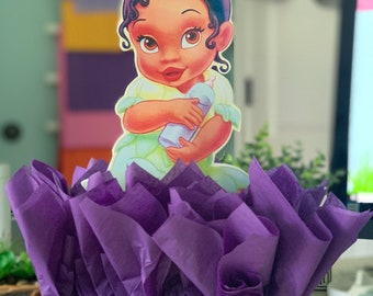 Princess Tiana Centerpiece ( 4 Character Choices)