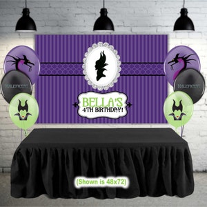 Maleficent Party Banner afbeelding 1