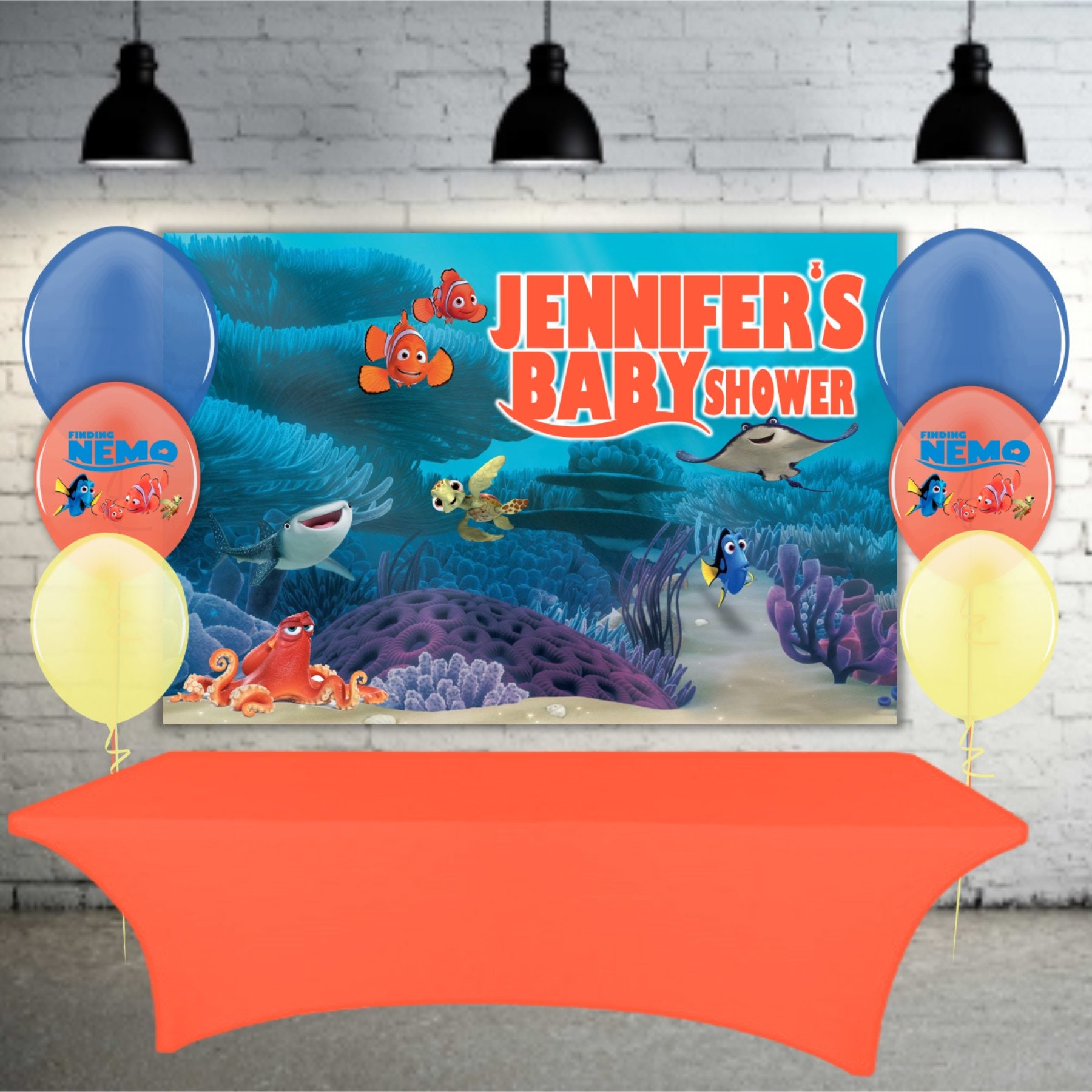 Finding Nemo Party Banner