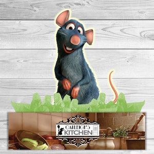 Ratatouille Character Centerpiece (Lots of choices)