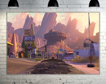 Radiator Springs Cars Party Banner