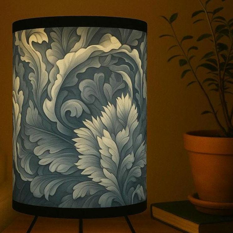 Best Seller! Tripod Lamp with High-Resolution Printed Shade, Accent Lamp