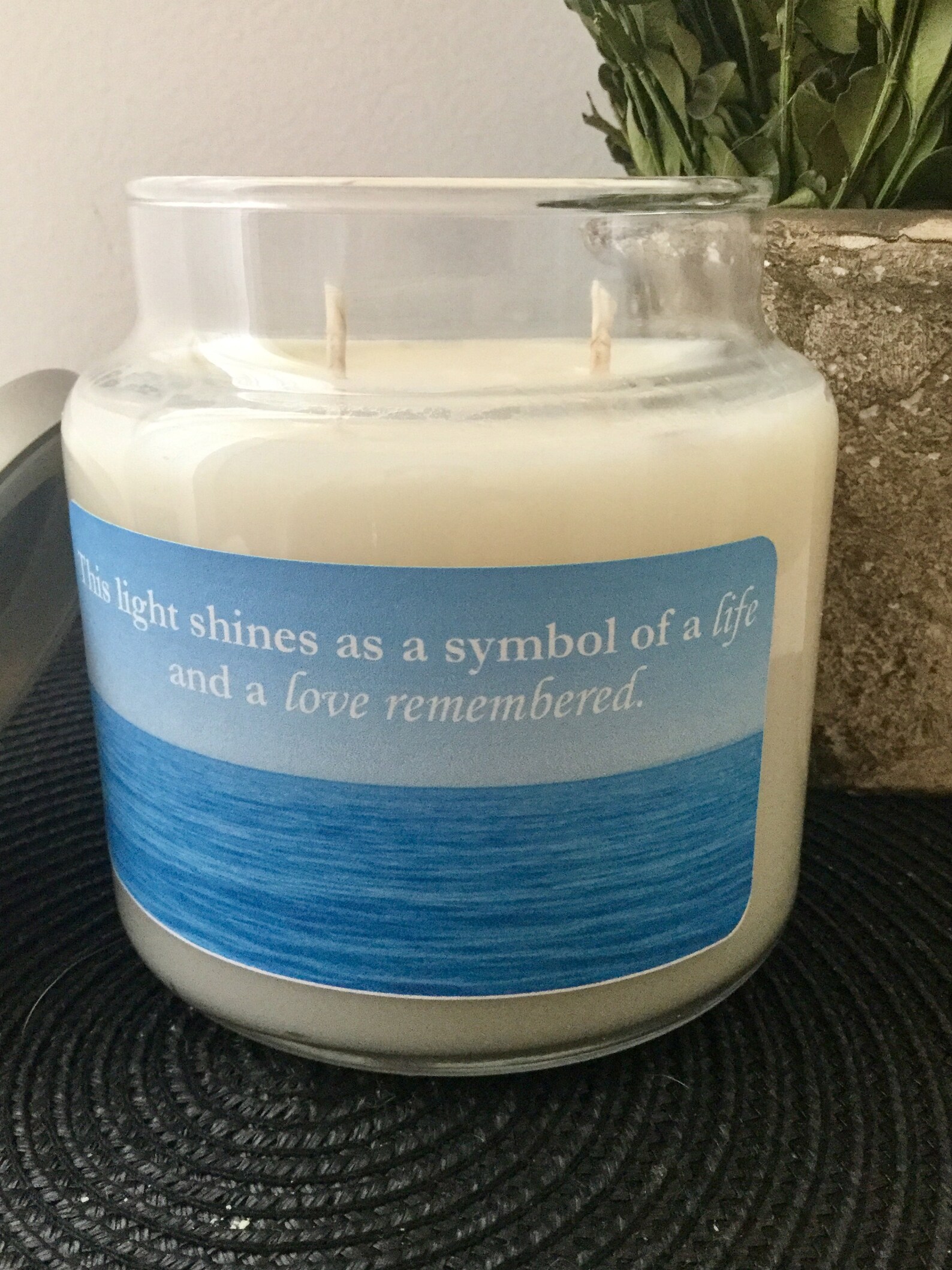 Bereavement Candle Sympathy Candle Condolence Gift Memorial Etsy