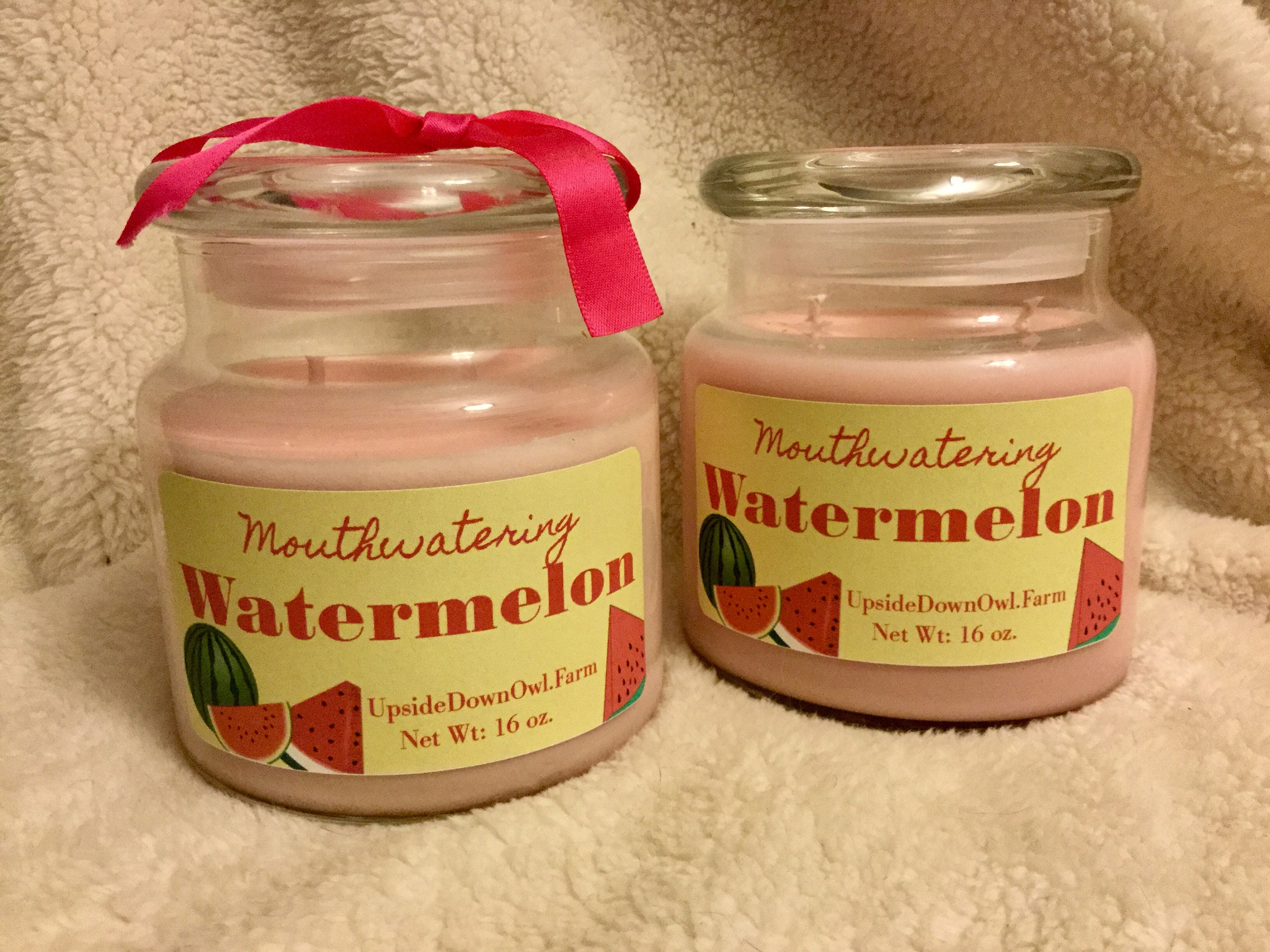 Watermelon Candle Spring Scents Spring Sale Candle Scented Etsy