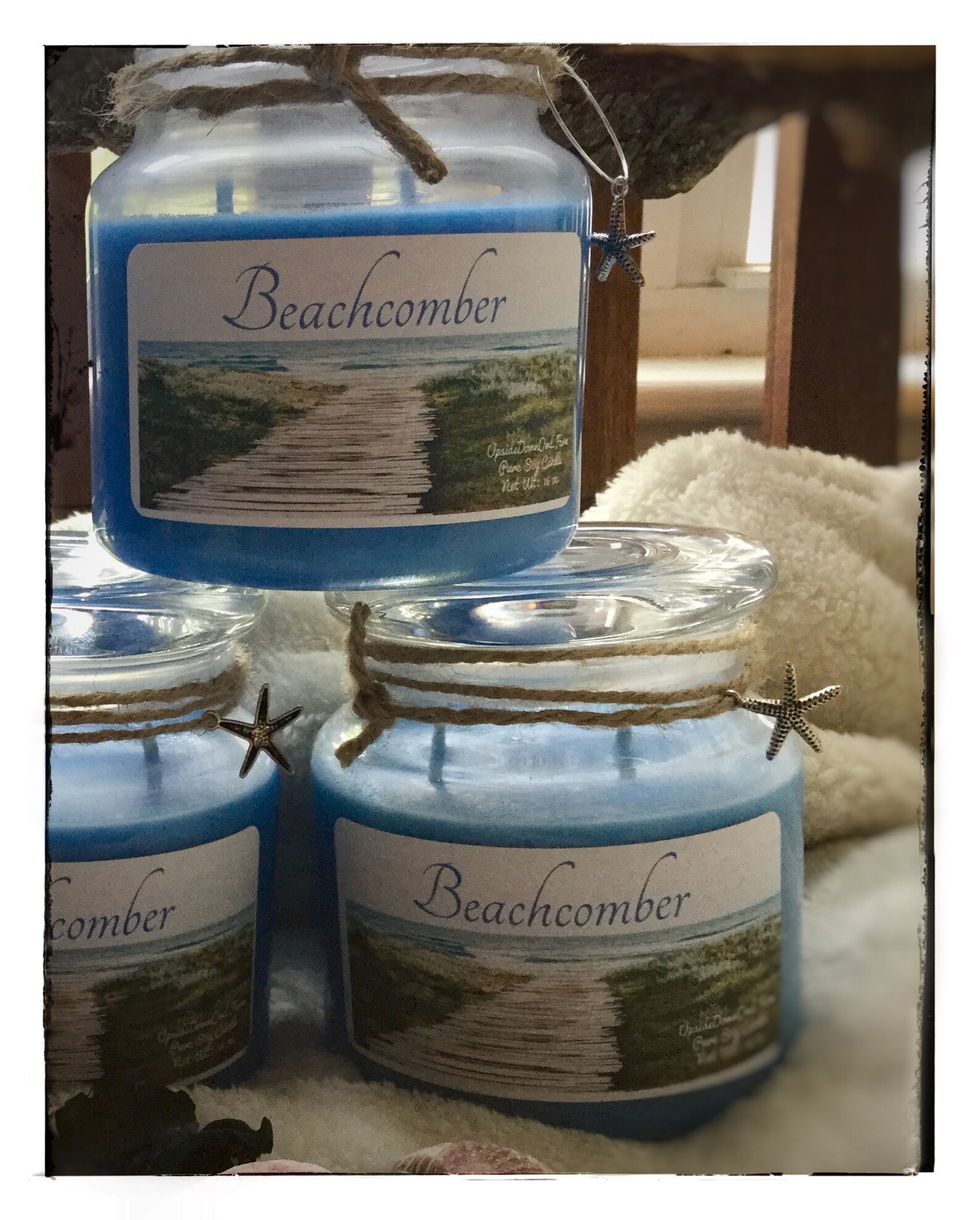 Beach Scented Candle Ocean Scented Candle Beach House Decor Etsy