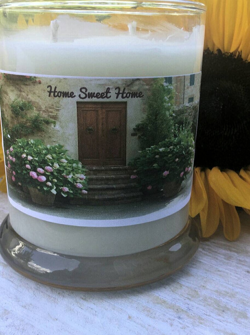 Home Sweet Home Candle Scented Soy Candle Housewarming New Etsy