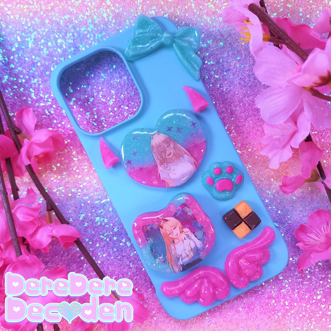 CUSTOM DECODEN CASE Power Anime Girl Kawaii Phone Case Etsy